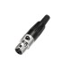 ADAM HALL 7919 mini xlr Ž 3-pin KONEKTOR
