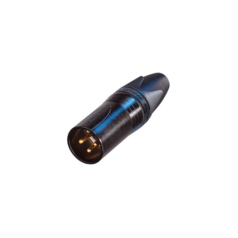 NEUTRIK XLR NC3MXX-B muški KONEKTOR