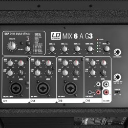 LD-SYSTEMS MIX 62 A G3 sa 4 kanalnim mixerom ZVUČNA KUTIJA