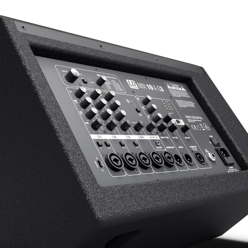 LD-SYSTEMS MIX 10 A G3 sa 7 kanalnim mixerom ZVUČNA KUTIJA