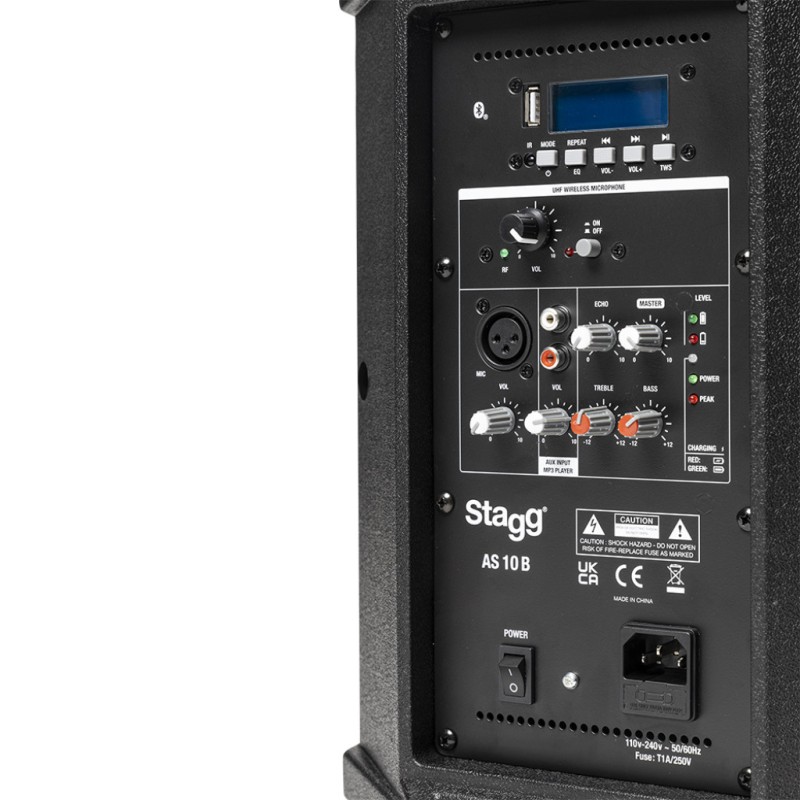 STAGG AS10B BLUETOOTH + MIKROFON MINI RAZGLAS