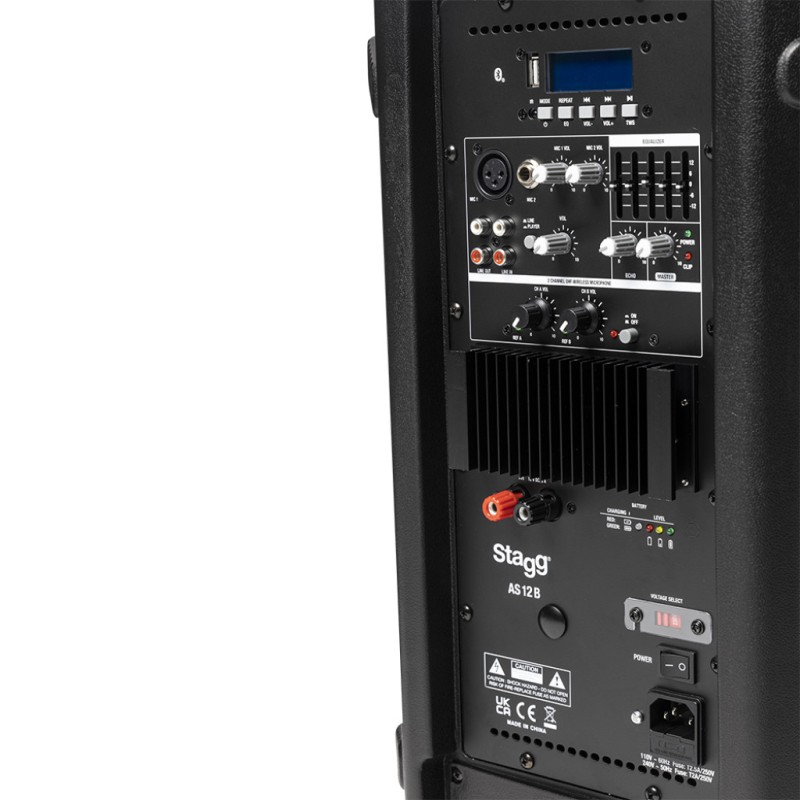 STAGG AS12B BLUETOOTH + MIKROFON MINI RAZGLAS