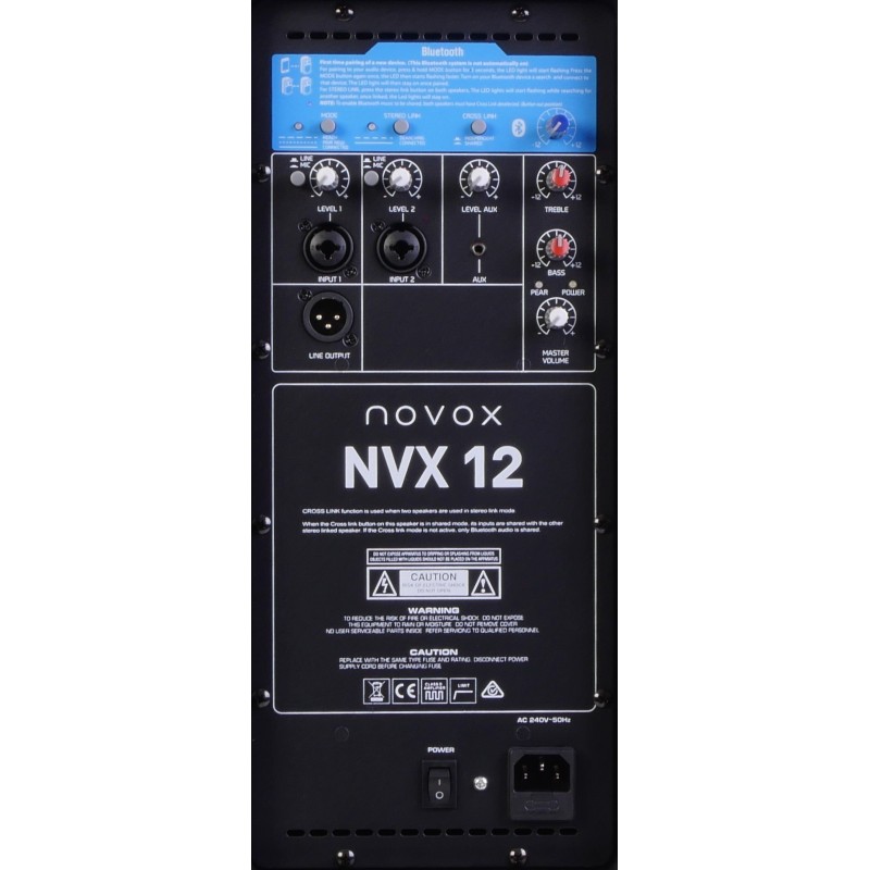 NOVOX NVX12 bluetooth 700W ZVUČNA KUTIJA