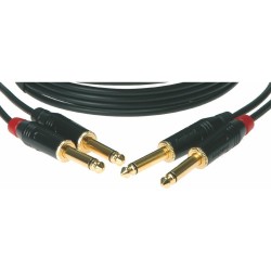 KLOTZ PATCH KMPP0600 2x jack - 2x jack 6m KABEL