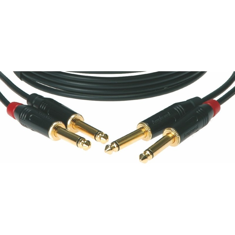 KLOTZ PATCH KMPP0600 2x jack - 2x jack 6m KABEL