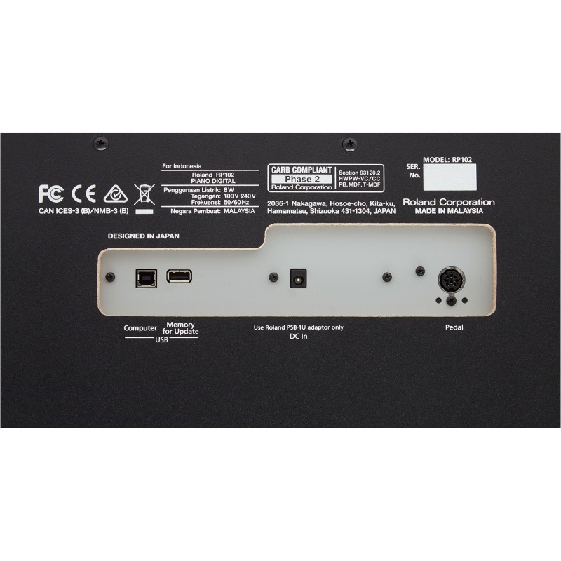 ROLAND RP 102-BK Black DIGITALNI PIANINO