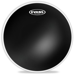 EVANS TT12CHR 12" BLACK CHROME CLEAR PLASTIKA