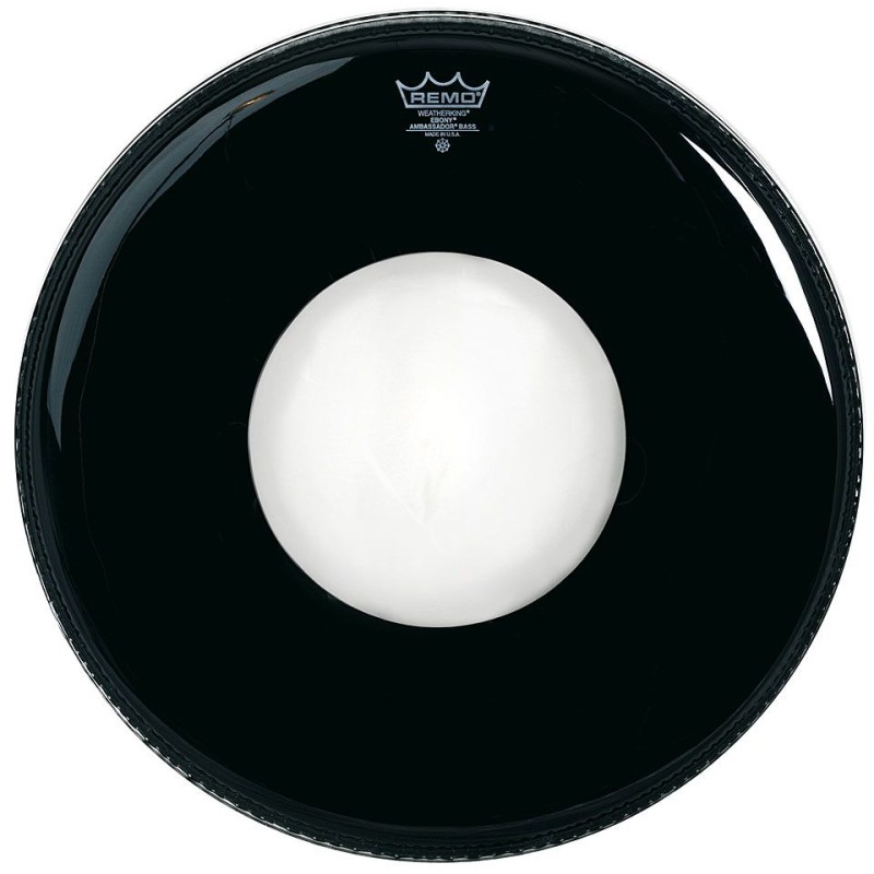 REMO ES-1024-CH  ebony ambassador PLASTIKA