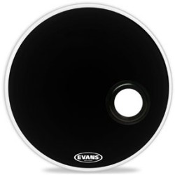 EVANS BD20REMAD 20" RES BLK PLASTIKA