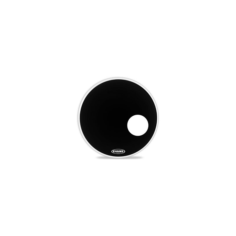 EVANS BD24RB EQ3 24" RES BLK PLASTIKA
