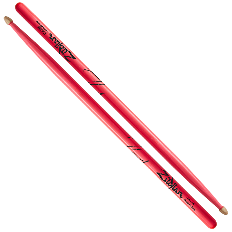 ZILDJIAN 5A ACORN NEON PINK PALICE
