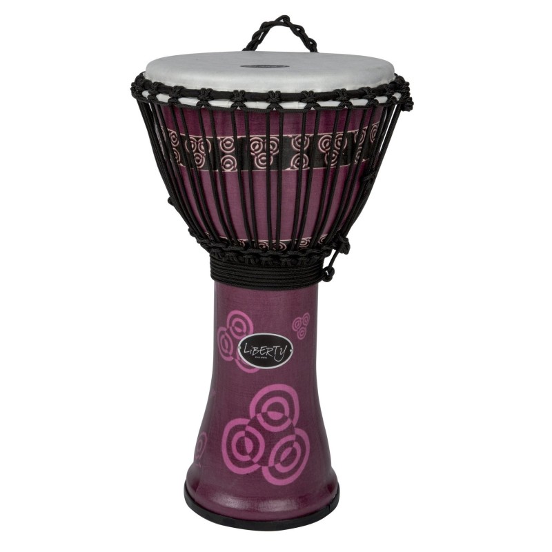 GEWA LIBERTY ROPE 10" PURPLE DJEMBE