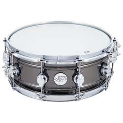 DW DESIGN Workhorse Black Nickel Over Brass 14x5.5 SNARE