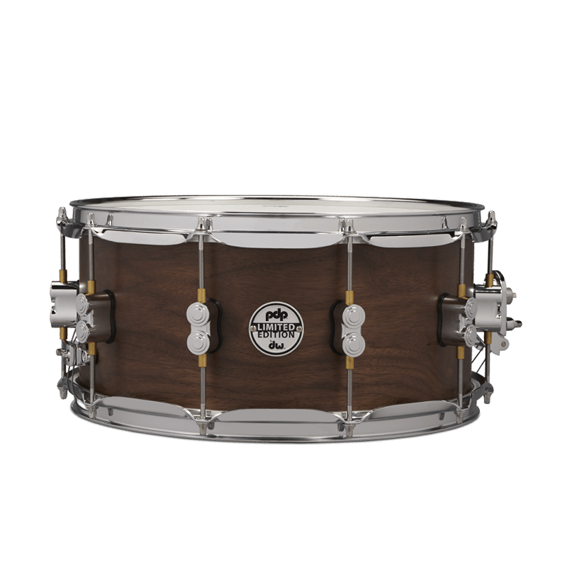 PDP WALNUT/MAPLE/WALNUT 14x6.5 LTD EDITION SNARE