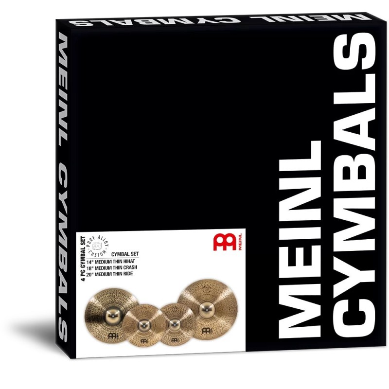 MEINL PURE ALLOY CUSTOM 14/18/20 ČINELE