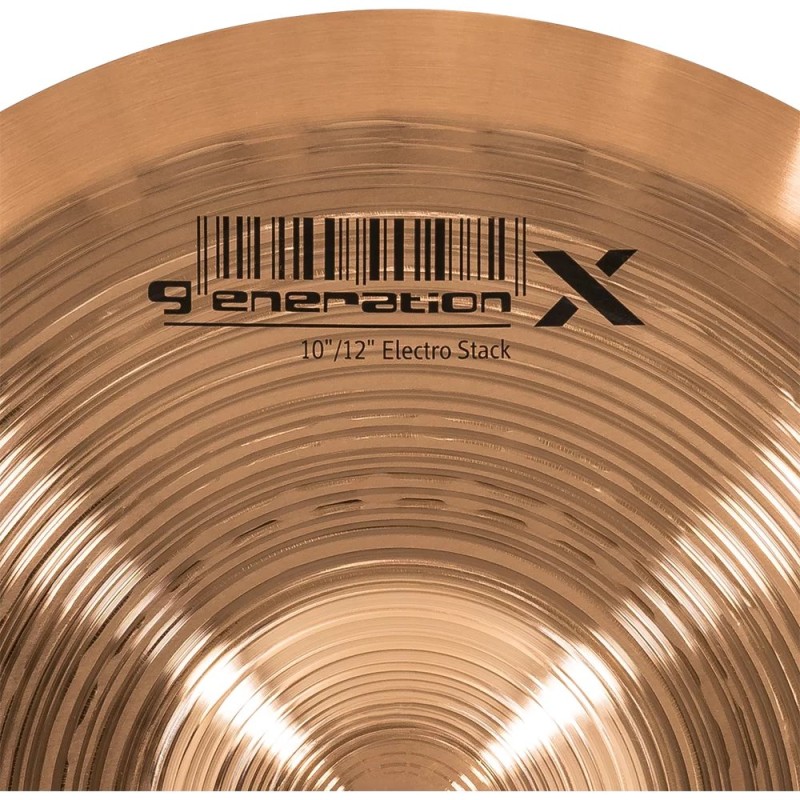 MEINL GENERATION-X 10"/12" ELECTRO STACK ČINELE
