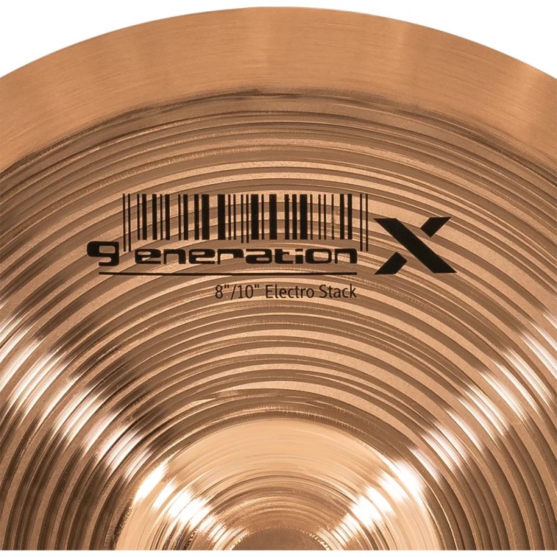 MEINL GENERATION-X 8"/10" ELECTRO STACK ČINELE