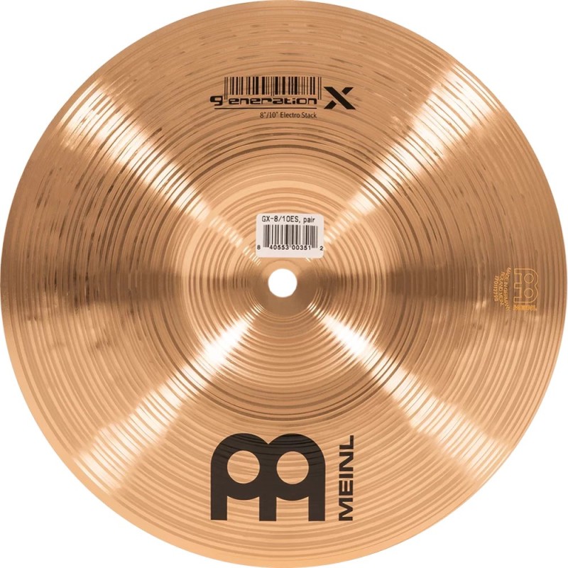 MEINL GENERATION-X 8"/10" ELECTRO STACK ČINELE
