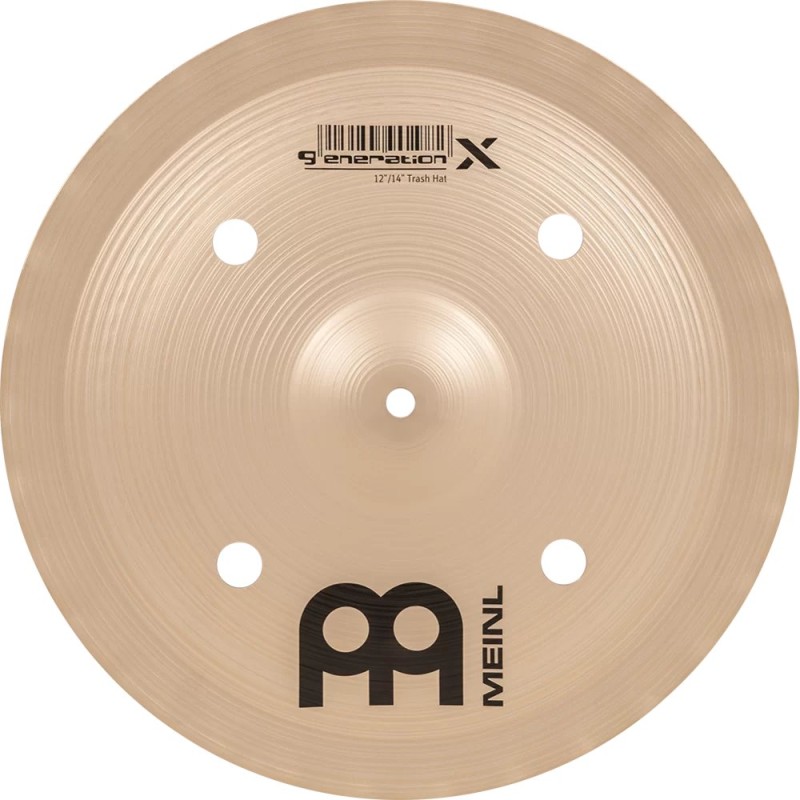 MEINL GENERATION-X 12"/14" TRASH HAT BENNY GREB ČINELE