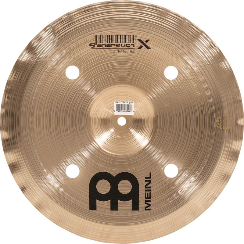 MEINL GENERATION-X 12"/14" TRASH HAT BENNY GREB ČINELE