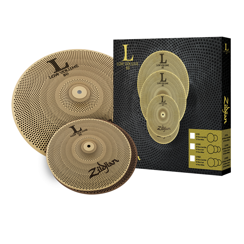 ZILDJIAN L80 LOW VOLUME BOX SET (HH13,CR18) ČINELE