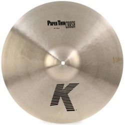ZILDJIAN K DARK CRASH PAPER THIN 19" ČINELA