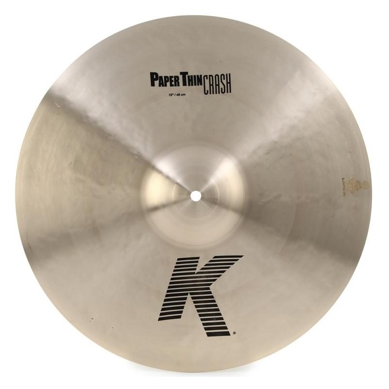 ZILDJIAN K DARK CRASH PAPER THIN 19" ČINELA