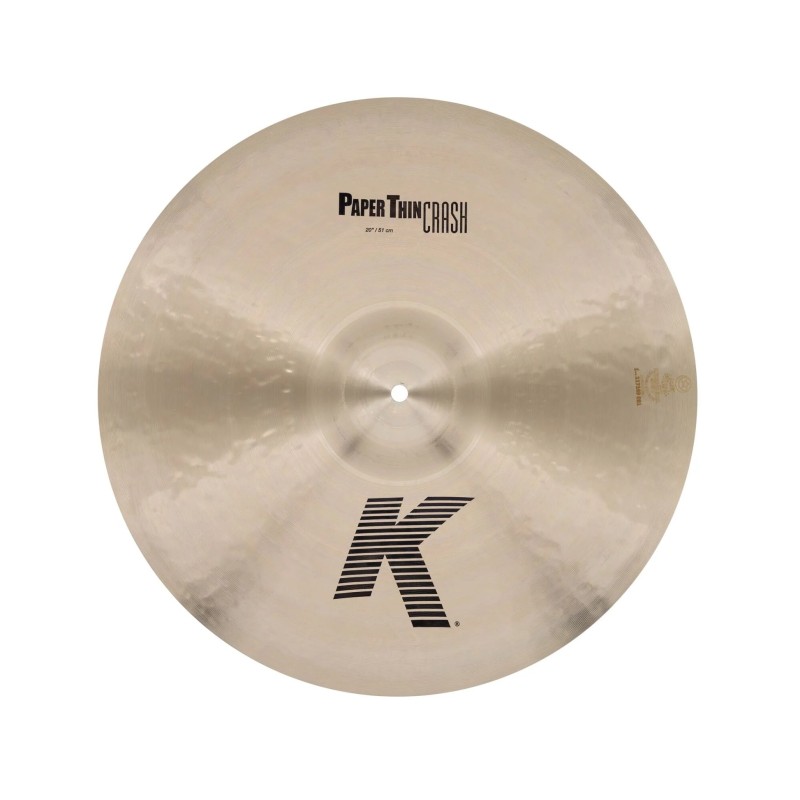 ZILDJIAN K DARK CRASH PAPER THIN 20" ČINELA