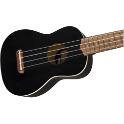FENDER VENICE SOPRANO BLK WN UKULELE