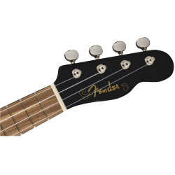 FENDER VENICE SOPRANO BLK WN UKULELE