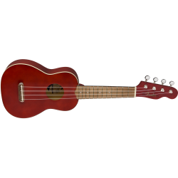 FENDER VENICE SOPRANO CHERRY WN UKULELE