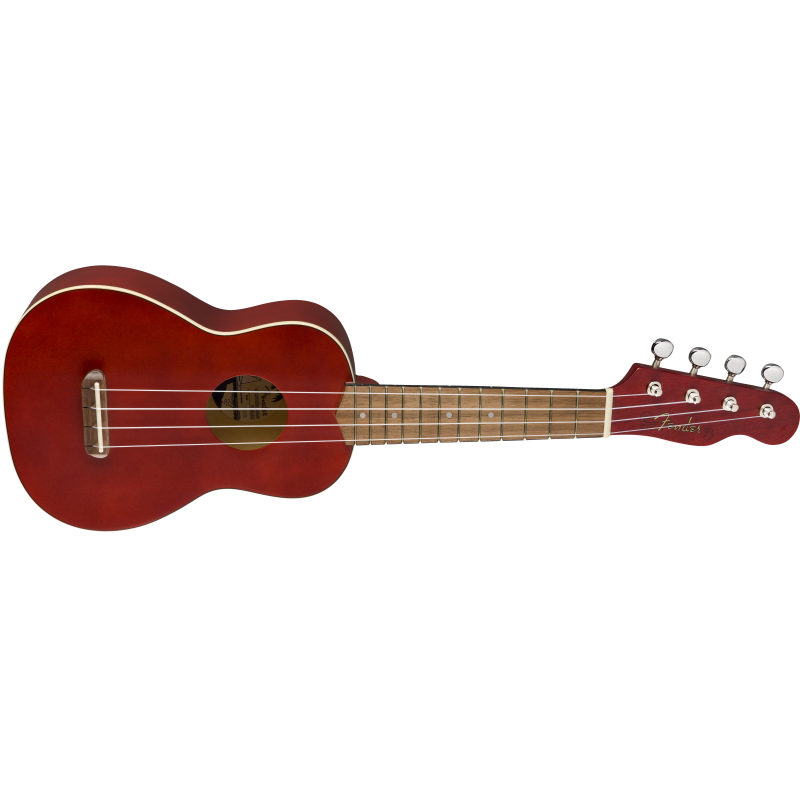 FENDER VENICE SOPRANO CHERRY WN UKULELE