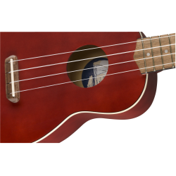 FENDER VENICE SOPRANO CHERRY WN UKULELE