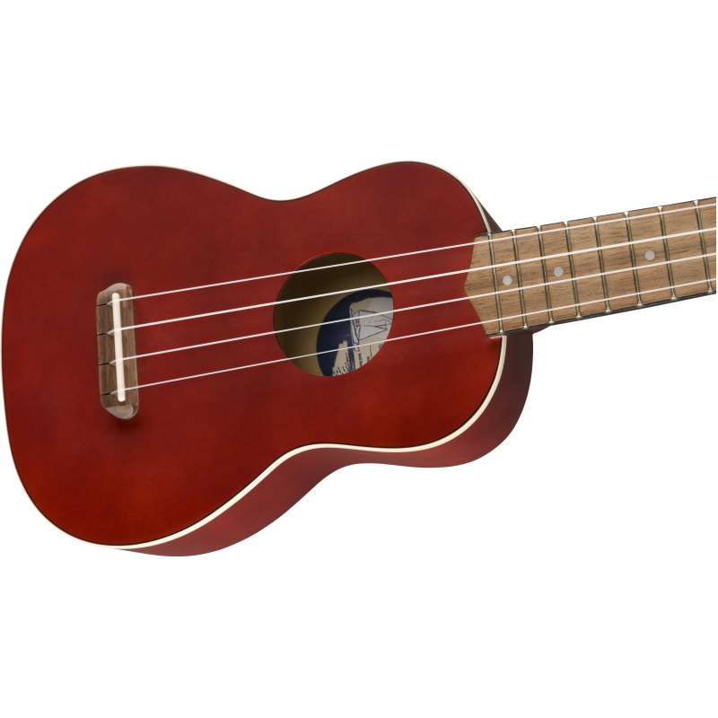 FENDER VENICE SOPRANO CHERRY WN UKULELE