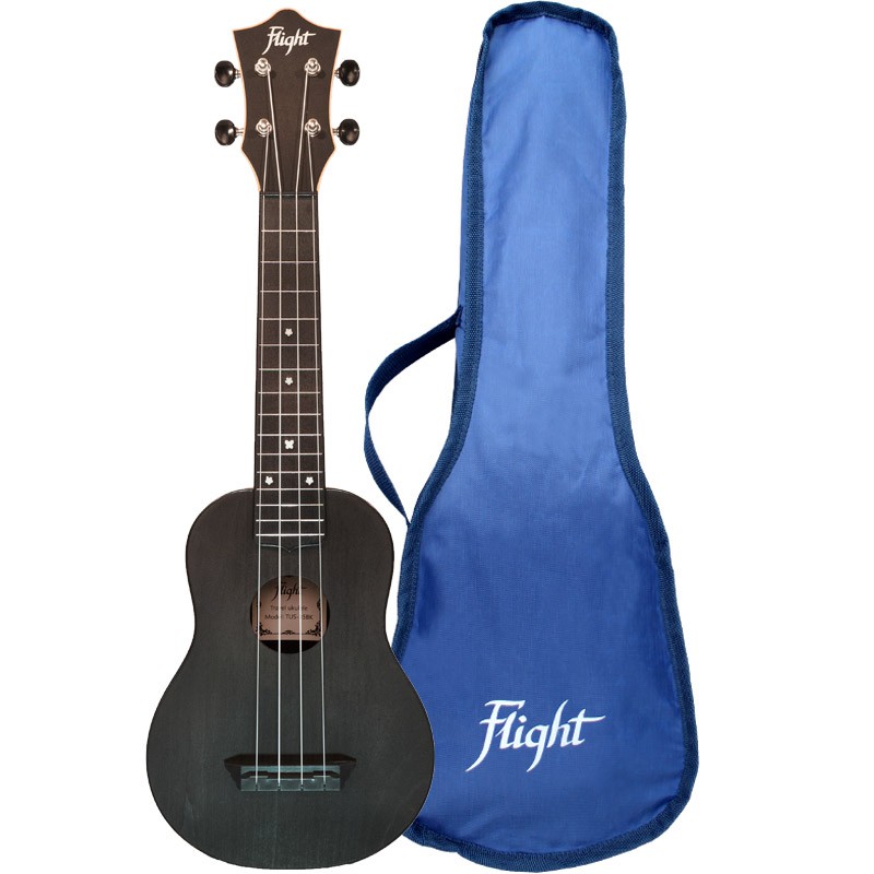 FLIGHT TUS35BK TRAVEL SOPRANO UKULELE