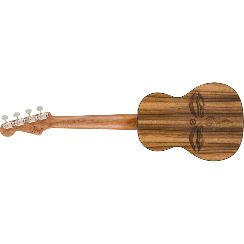FENDER DHANI HARRISON SPHR BLUE UKULELE