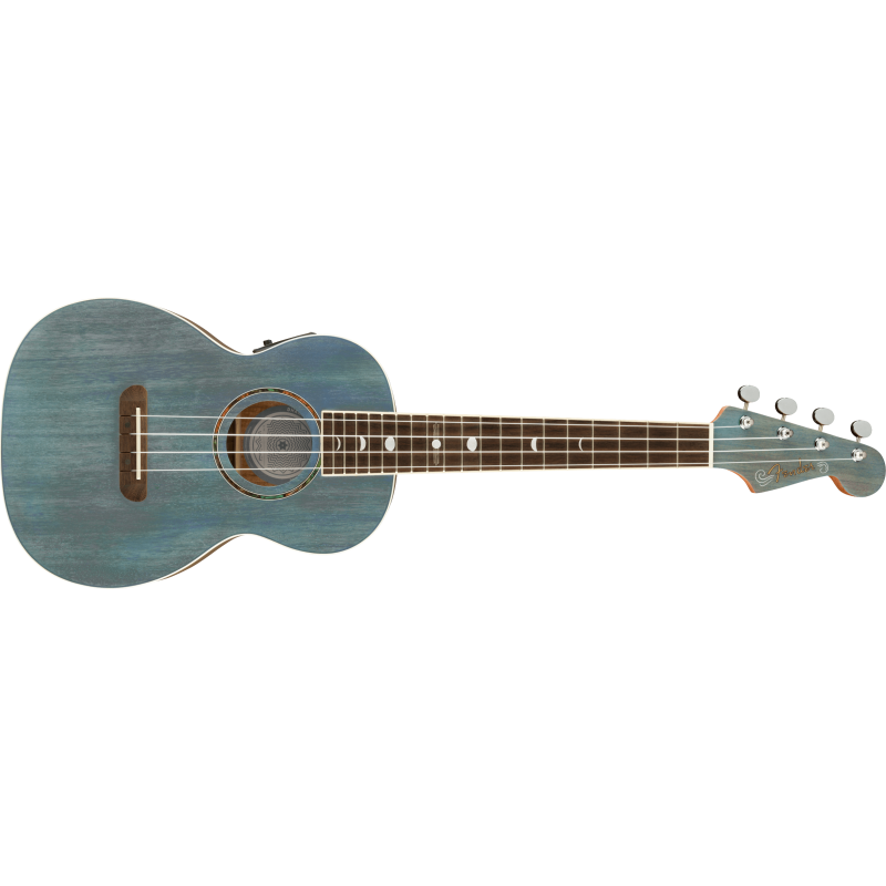 FENDER DHANI HARRISON TORQUOISE UKULELE