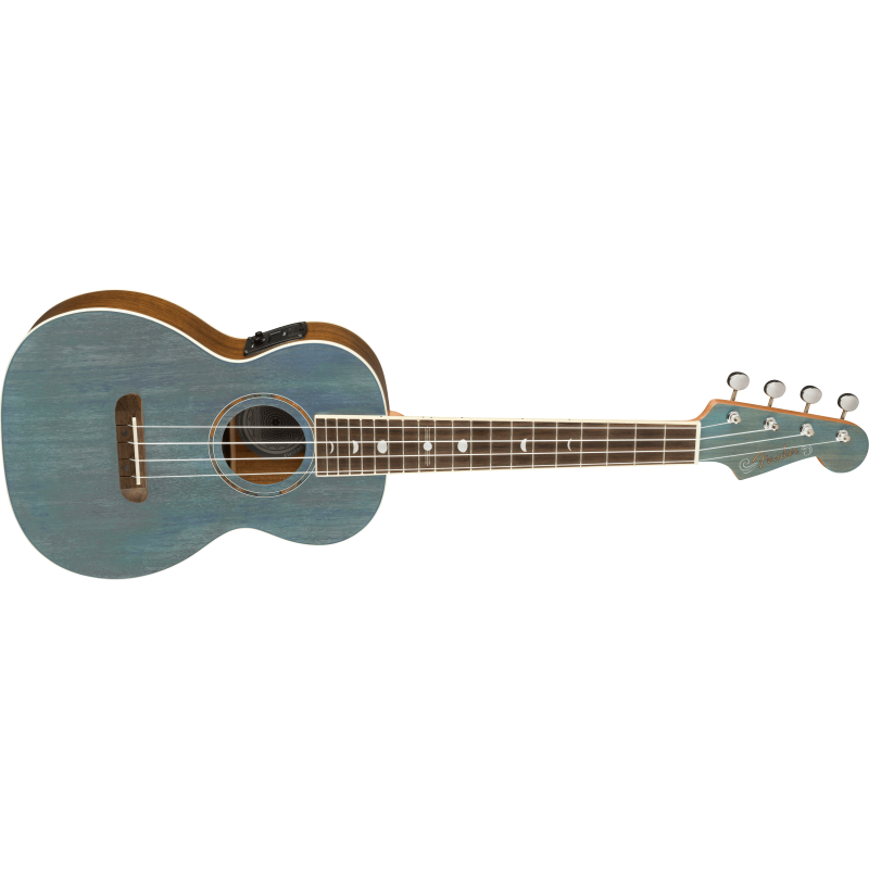FENDER DHANI HARRISON TORQUOISE UKULELE