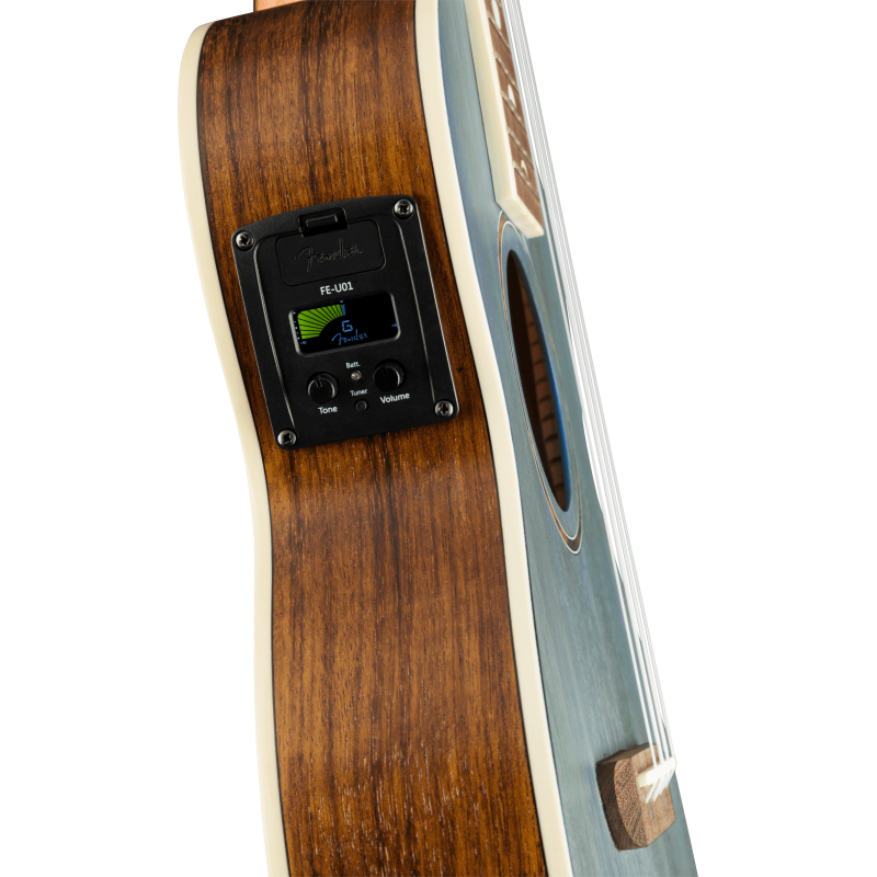 FENDER DHANI HARRISON TORQUOISE UKULELE