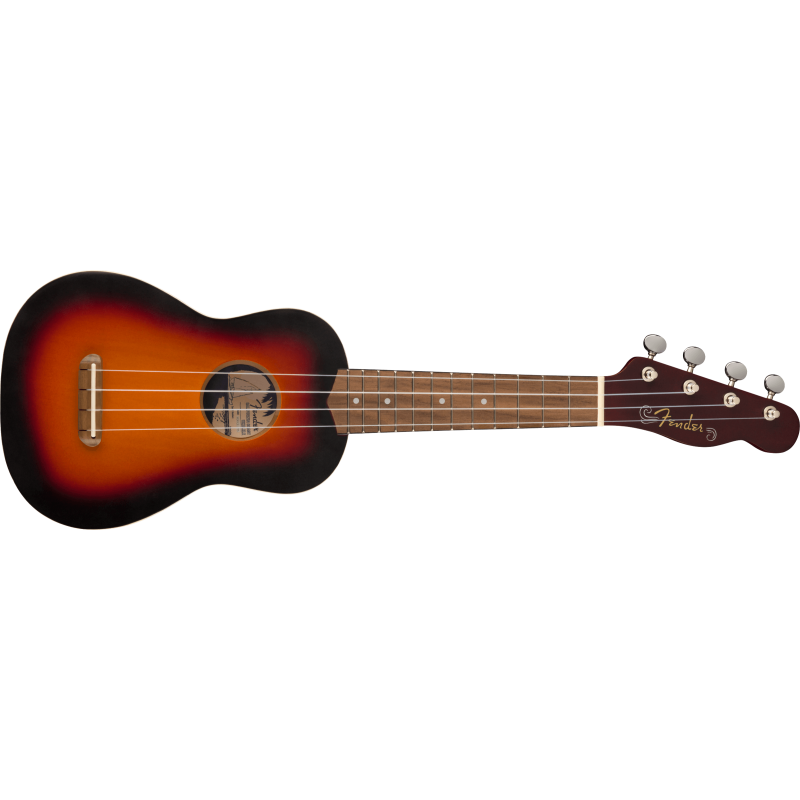 FENDER VENICE SOPRANO 2TS WN UKULELE
