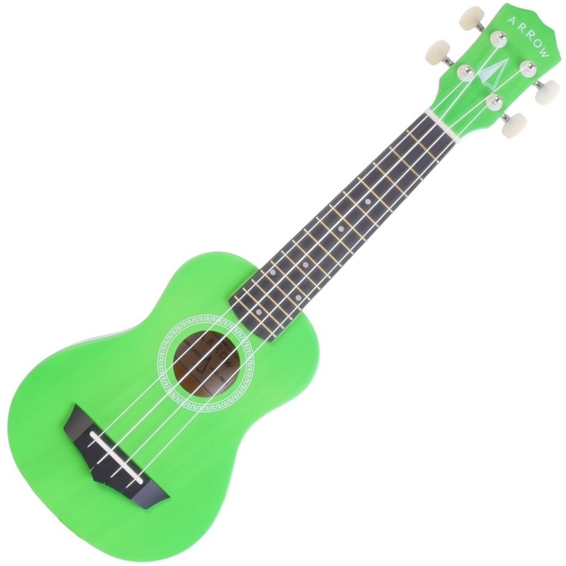 ARROW PB10 SOPRANO GREEN UKULELE