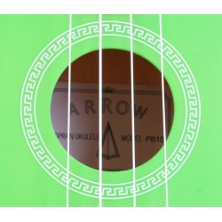 ARROW PB10 SOPRANO GREEN UKULELE