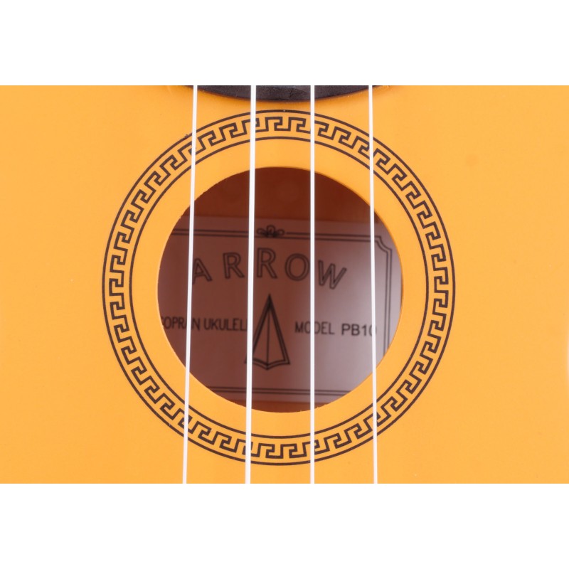 ARROW PB10 SOPRANO ORANGE UKULELE