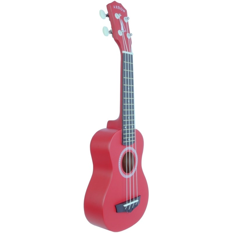 ARROW PB10 SOPRANO RED UKULELE