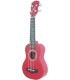 ARROW PB10 SOPRANO RED UKULELE