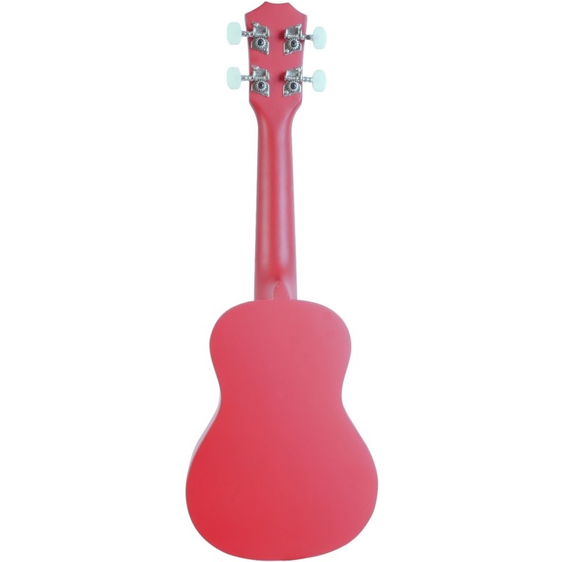 ARROW PB10 SOPRANO RED UKULELE