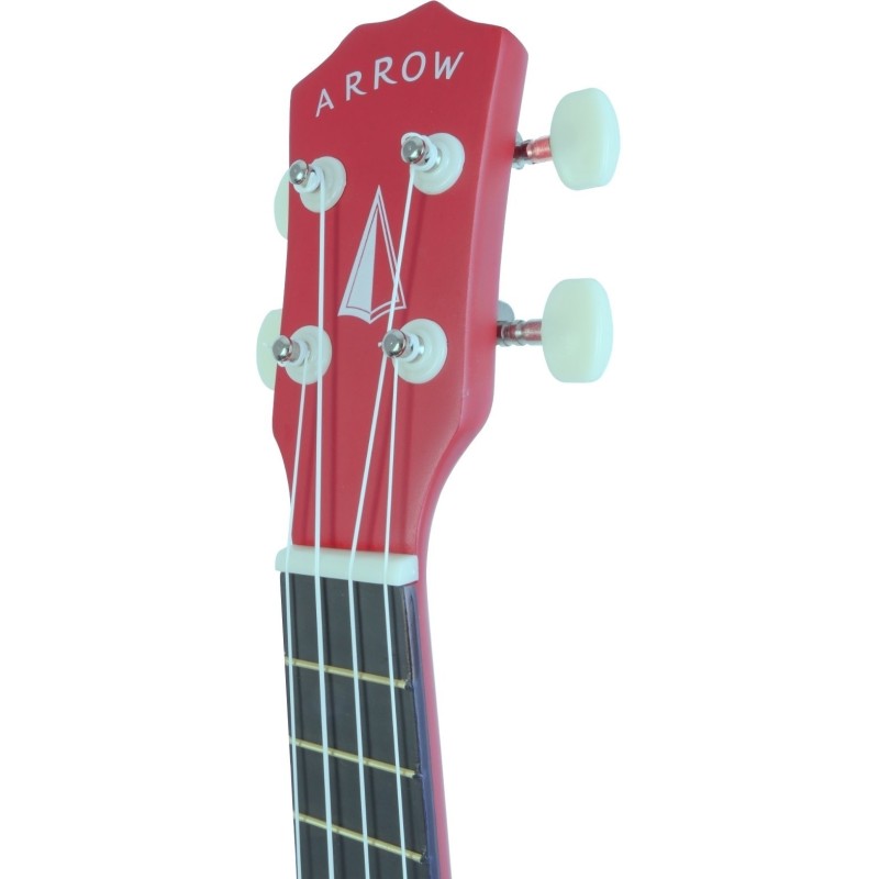 ARROW PB10 SOPRANO RED UKULELE