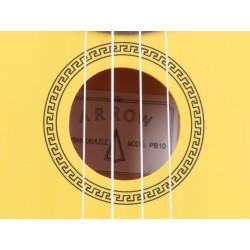 ARROW PB10 SOPRANO YELLOW UKULELE