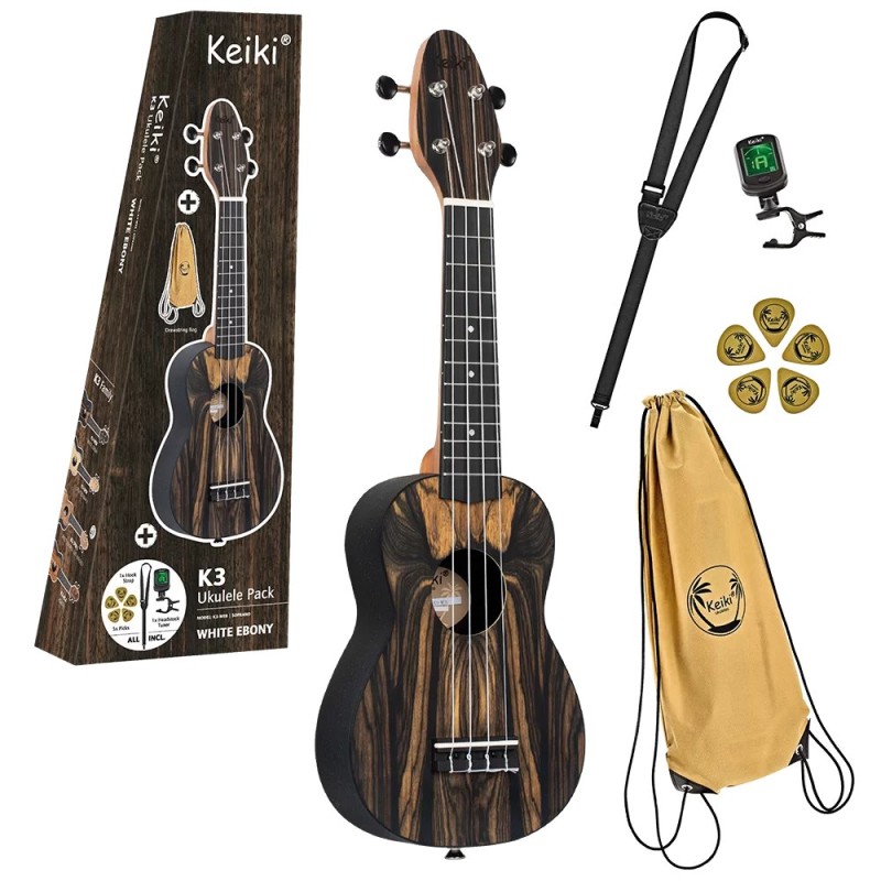 ORTEGA KEIKI K3-WEB+torba+pribor UKULELE
