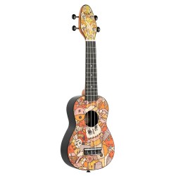 ORTEGA KEIKI K2-VP+torba+pribor UKULELE